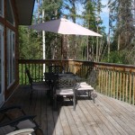 Cranbrook Lake House Deck Enjoy the huge deck overlooking the lake