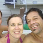 enjoy special time with family and friends in the new hot tub